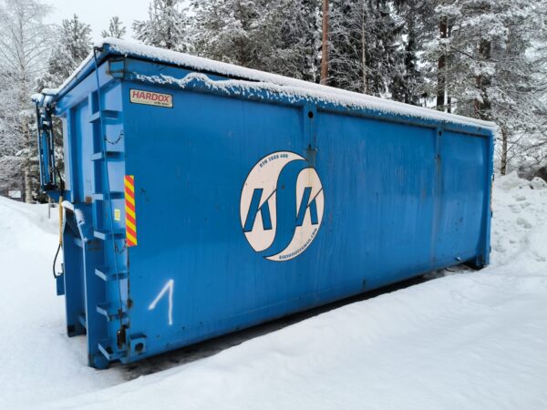 Iso vaihtolavakontti 46m3